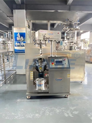 Küçük Laboratuvar Emülgatör Karıştırıcı Yüksek Kesme Homojenizatör Diş Macunu Karıştırma Makinesi