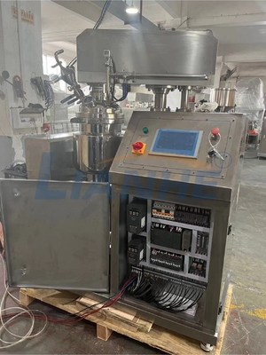 Küçük Laboratuvar Emülgatör Karıştırıcı Yüksek Kesme Homojenizatör Diş Macunu Karıştırma Makinesi