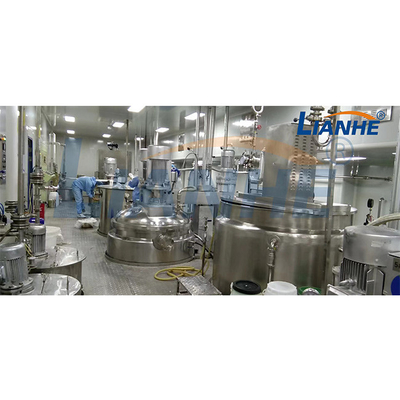 PLC Kontrol Günlük Kimyasal Homojenizatör El Gargara Jel Losyon Emülgatör Karıştırıcı