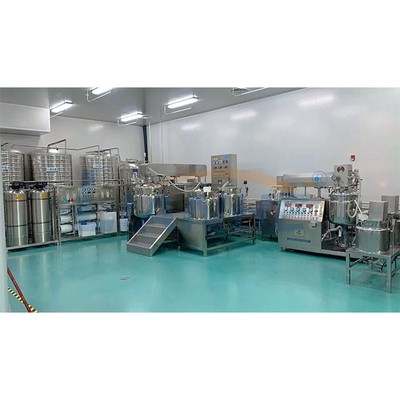 Mayonez için 500L Macun Yapma Makinesi Vakum Emülgatör Karıştırıcı