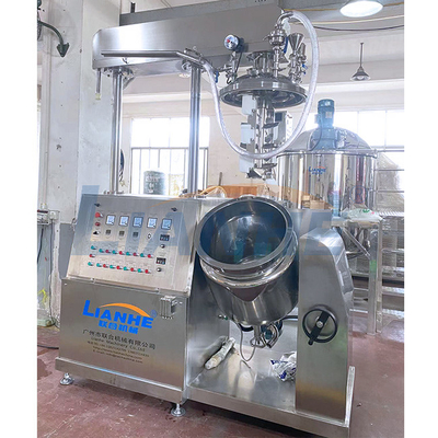 100L Krem Kozmetik Yapımı Vakum Emülgatör Karıştırıcı Yüksek Standart