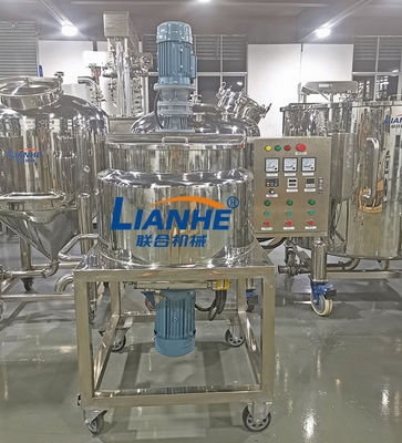 SUS 304 100L Sıvı Yıkama Karıştırma Makinesi Küçük Ölçekli Homojenizatör Karıştırıcı