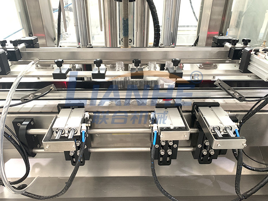Otomatik 4 Nozullu Piston Dolum Makinesi Yüksek Hızlı