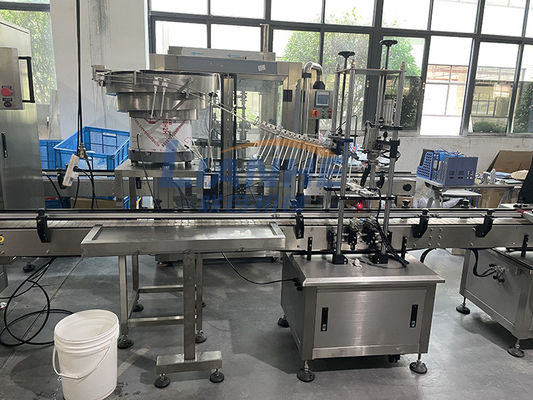 Sabun Deterjan Şampuanı İçin Otomatik 4 Nozullu Viskoz Losyon Sıvı Dolum Makinesi