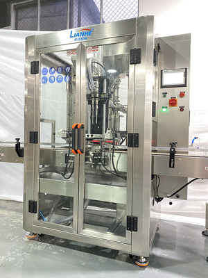 150ml Otomatik Sıvı Şişe Kavanoz Dolum Makinesi Şampuan Deterjan Dolum Hattı