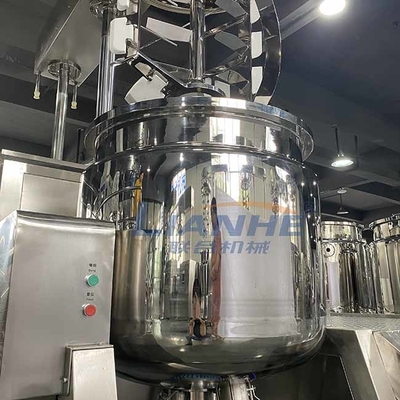 5.5KW SUS304 Kozmetik Krem Karıştırma Makinesi, Dayanıklı Vakum Mikser Homojenizatör