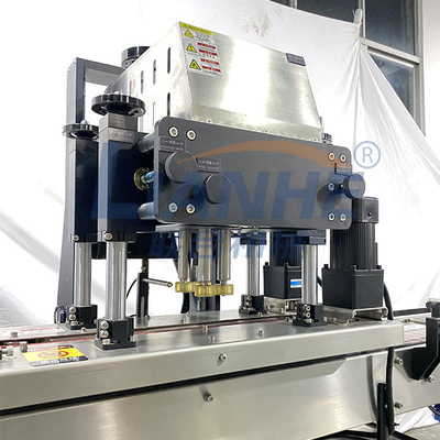 ISO Antirust Otomatik Şişe Kapağı, Şişeler İçin PLC Kapatma Makinesi