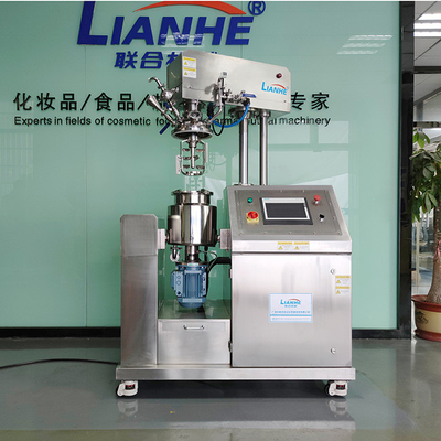 LIANHE PLC Losyon Üretim Ekipmanları, 0.2 Mpa Yüz Kremi Yapma Makinesi