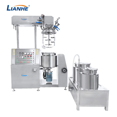 İlaç İçin 4KW Pratik Vakum Emülgatör Karıştırıcı Makinesi