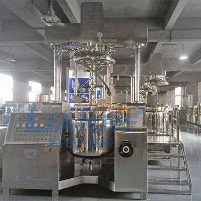 SGS 120 Derece Şampuan Üretim Makinesi, Kozmetik Yapımı İçin 500L Ekipman