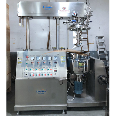 0.2 Mpa Vakum Losyonu Yapma Makinesi Mikser SUS316L Malzeme Pratik