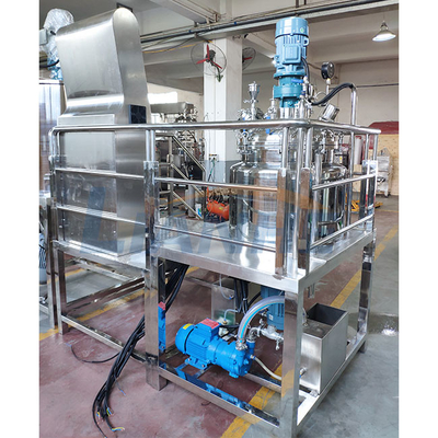 65 Rpm 100L Vakum Emülgatör Karıştırıcı Homojenizatör Kozmetik İçin