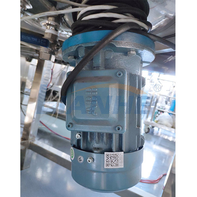 Hidrolik 0.2 Mpa Diş Macunu Yapma Makinesi PLC Kontrol Kararlı