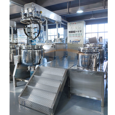 Hidrolik 0.2 Mpa Diş Macunu Yapma Makinesi PLC Kontrol Kararlı