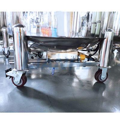 2.2KW SUS304 Saç Jeli Makinesi, 500L Sıvı Sabun Üretim Ekipmanları