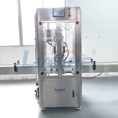 ISO Bulaşık Deterjanı Dolum Makinesi SUS316L Malzeme PLC Kontrolü