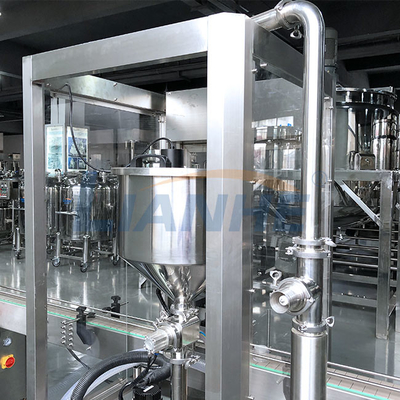 ISO Bulaşık Deterjanı Dolum Makinesi SUS316L Malzeme PLC Kontrolü