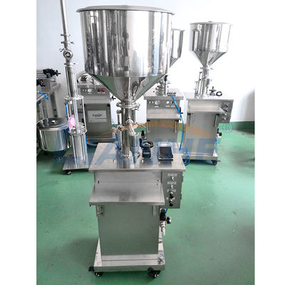 Dikey Pistonlu Yarı Otomatik Macun Dolum Makinesi, Antipas Sıvı Doldurma Makinesi