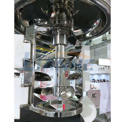 PLC Kontrol Krem Yüksek Kesme Emülgatör Karıştırıcı Vakum Homojenizatör 65RPM 4KW