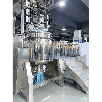 0.1MPa Elektrikli Mayonez Yapma Makinesi, 200L Krem İşleme Ekipmanı
