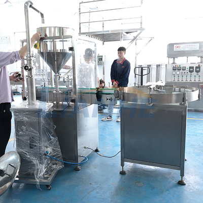 CE Kozmetik Krem Sıvı Dolum Makinesi Damlama Önleyici Dokunmatik Ekran Kontrolü