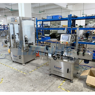 PLC Kontrollü Otomatik Sıvı Dolum Makinesi Korozyon Önleyici SUS304 Malzeme