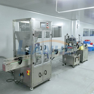 Otomatik 2 Nozullu Sıvı Dolum Makinesi 10-100 Şişe / Min Sızdırmaz