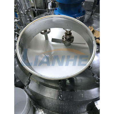 Sabit Tip Domates Ketçap Yapma Makinesi, 1000L Vakum Emülgatör Karıştırıcı