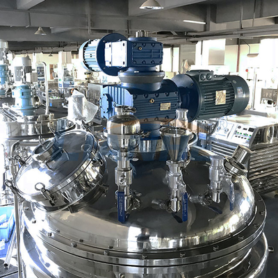 Sabit Tip Domates Ketçap Yapma Makinesi, 1000L Vakum Emülgatör Karıştırıcı