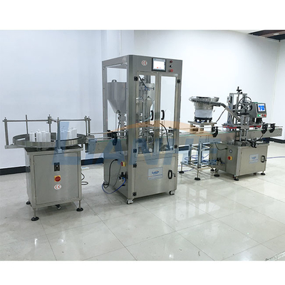 Antirust PLC Çift Kafa Dolum Makinesi Servo Pompalı Sızdırmaz