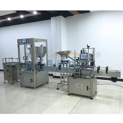 Antirust PLC Çift Kafa Dolum Makinesi Servo Pompalı Sızdırmaz