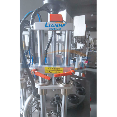 LIANHE Ultrasonik Tüp Dolum Makinesi Yarı Otomatik PLC Kontrolü