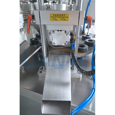 LIANHE Ultrasonik Tüp Dolum Makinesi Yarı Otomatik PLC Kontrolü
