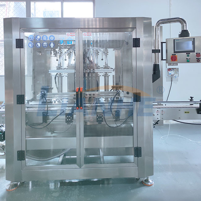SUS316L Su Şampuan Şişesi Dolum Makinesi Otomatik 0.5-0.7Mpa