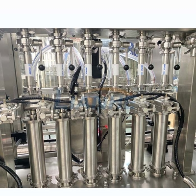 SUS316L Su Şampuan Şişesi Dolum Makinesi Otomatik 0.5-0.7Mpa