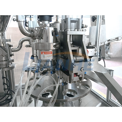 220V Otomatik Merhem Tüpü Dolum ve Kapama Makinesi Kararlı Pratik