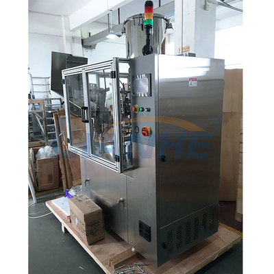 110V / 220V Krem Tüp Dolum Makinesi Uzunluğu 210mm Düşme Önleyici Kararlı
