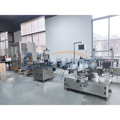 Kararlı 60Hz Çamaşır Deterjanı Dolum Makinesi, Paslanmaz Şampuan Şişe Dolgusu