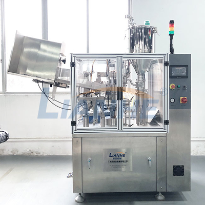 SUS304 Diş Macunu Tüpü Dolum Makinesi 1.1KW Hava Basıncı Otomatik