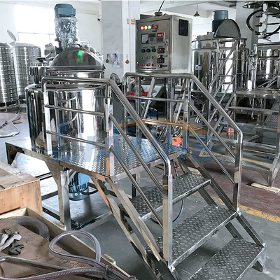 Elektrikli Şampuan Sıvı Deterjan Karıştırma Makinesi Paslanmaz Çelik 150L