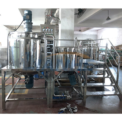 LIANHE 2.2kw Sıvı Sabun Mikser Makinesi, Bulaşık Deterjanı İçin 2 Ceket Mikseri