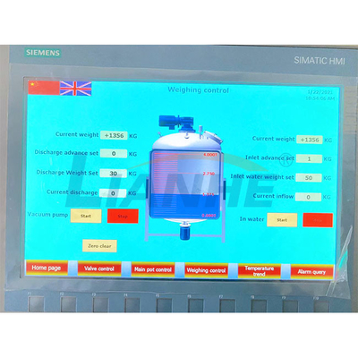 Deterjan Sabunu Yüksek Kesme Emülgatör Karıştırıcı 11KW 3000L SUS316L Malzeme
