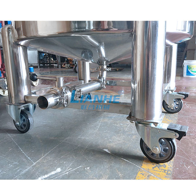 Losyon Karıştırma için Antirust SUS316L Paslanmaz Çelik Depolama Tankı Sızdırmaz