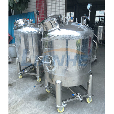 Losyon Karıştırma için Antirust SUS316L Paslanmaz Çelik Depolama Tankı Sızdırmaz