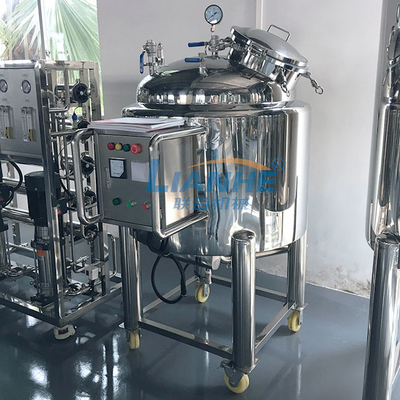 50L-5000L Sıvı Depolama Tankları Antipas Paslanmaz Çelik Malzeme