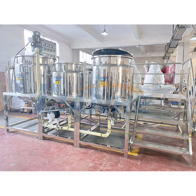 SUS304 Kozmetik Karıştırma Tankı