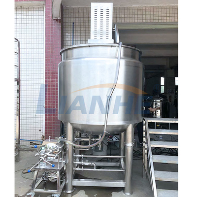 GMP 7.5KW Deterjan Karışım Makinesi, Antikorozif Kozmetik Karıştırıcı Ekipmanları