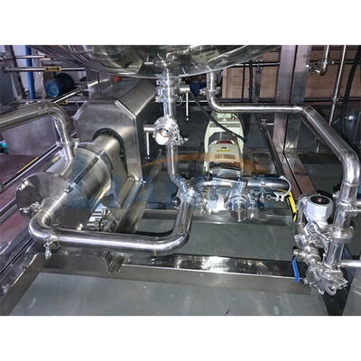 3000L Ketçap Sirkülasyon Pompalı Yüksek Kesmeli Emülgatör Karıştırıcı Yapımı