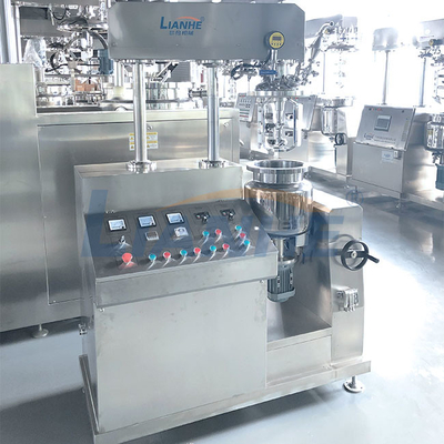 Kozmetik Krem Yapımı İçin Küçük Lab 65 Rpm Yüksek Kesme Emülgatör Karıştırıcı