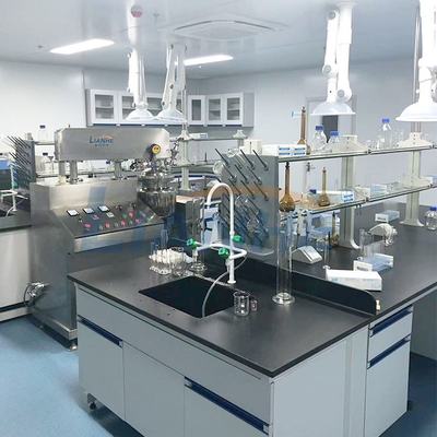 Krem 10L SUS316L Malzeme için 3 Katmanlı Lab Emülsiyon Karıştırıcı Makinesi